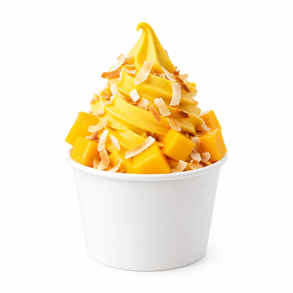 Soft serve powder: Mango & coconut 2 kg