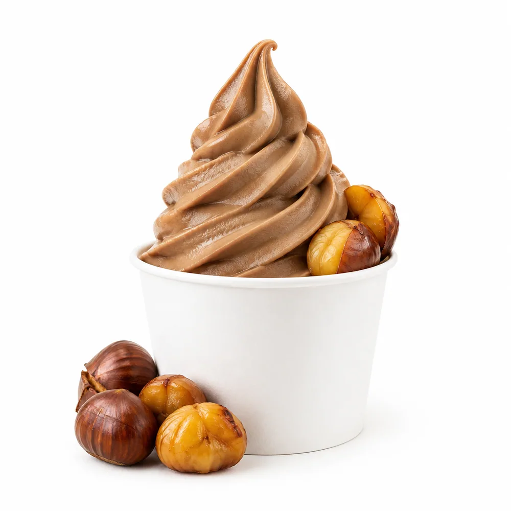 Soft serve powder: Chestnut 2 kg