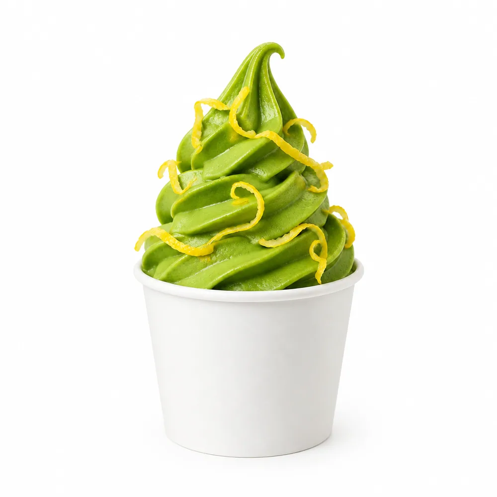 Soft serve powder: Matcha & yuzu 2 kg