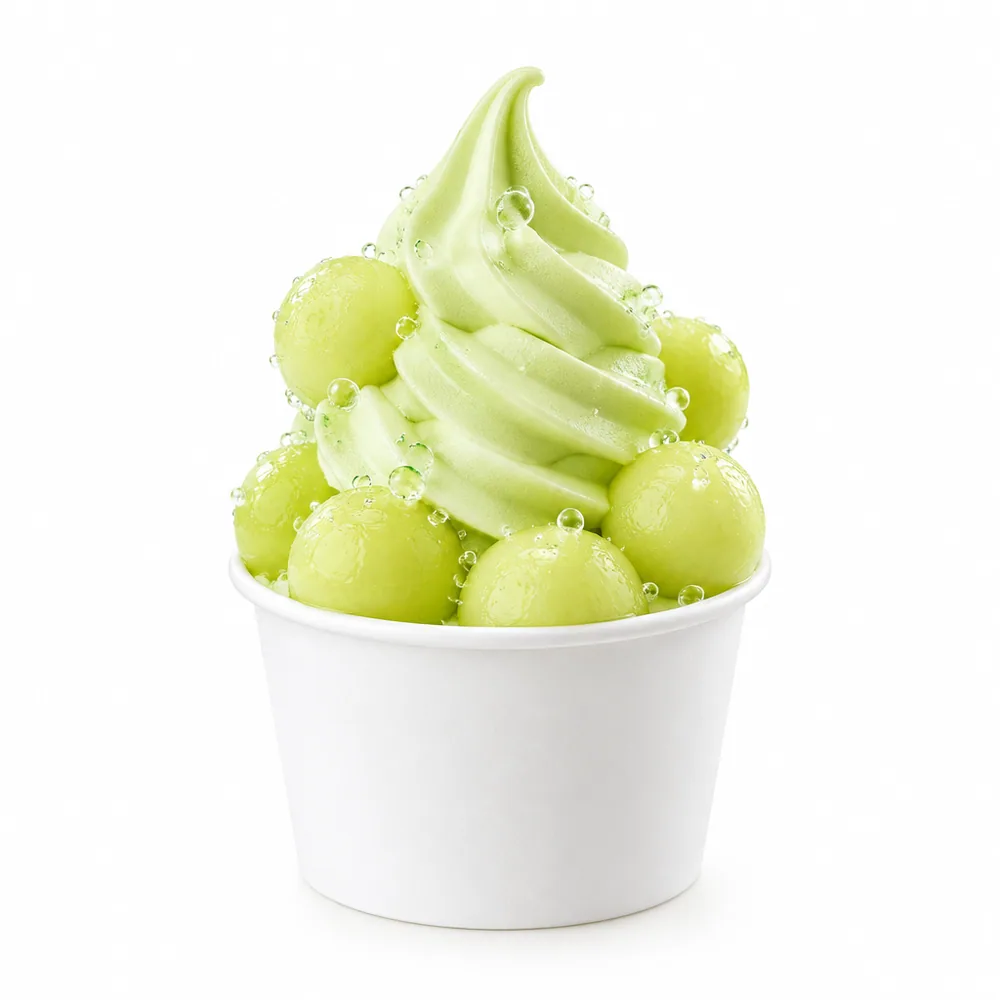 Soft serve powder: Melon & prosecco 2 kg