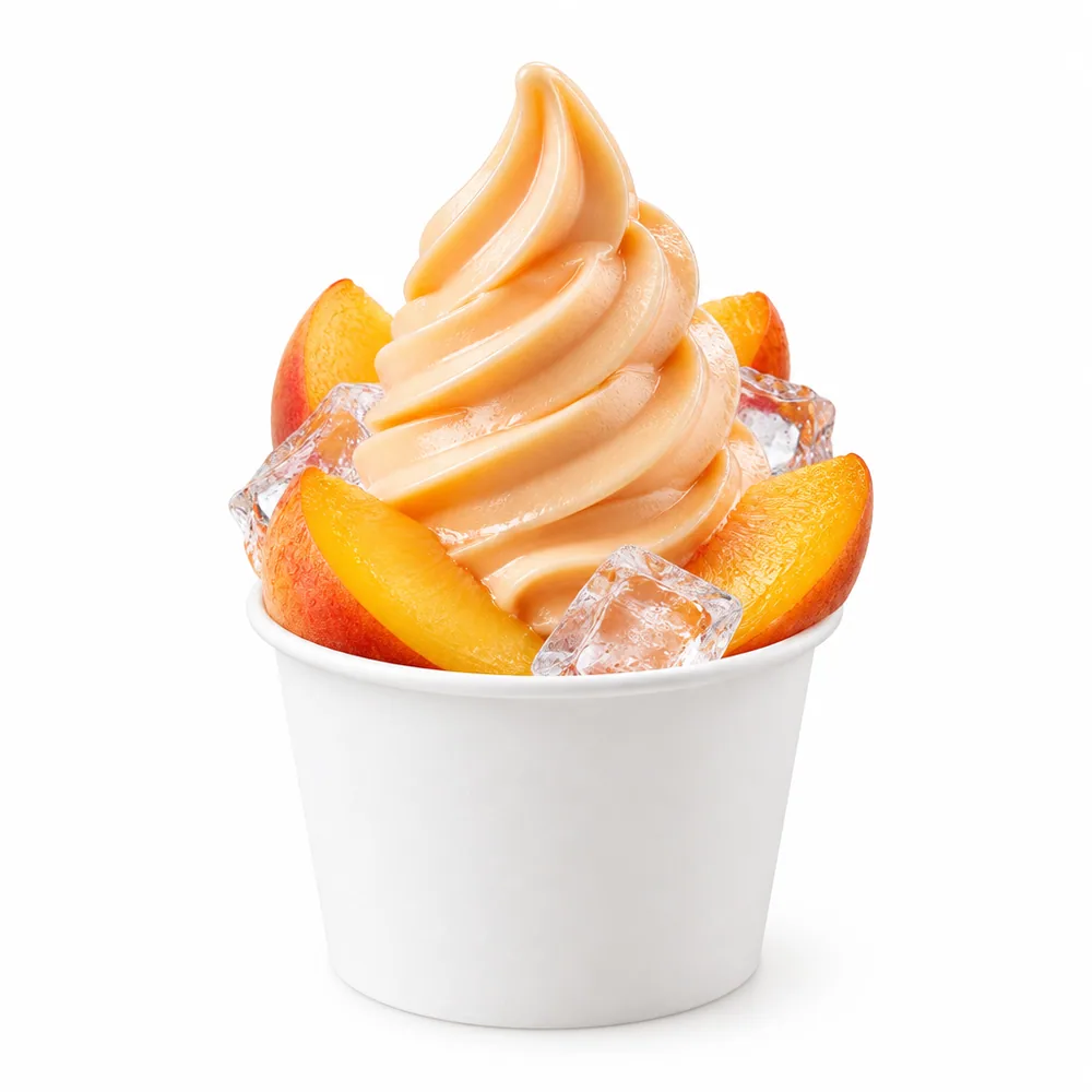 Soft serve powder: Peach iced tea 2 kg